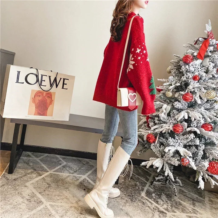 Women's Oversized Christmas Sweater