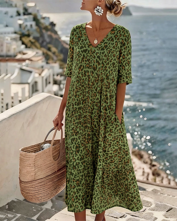 Xanthe | Casual Midi Dress