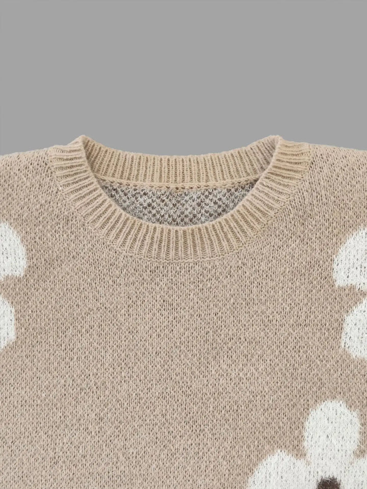 Women's Round Neck Knit Sweater