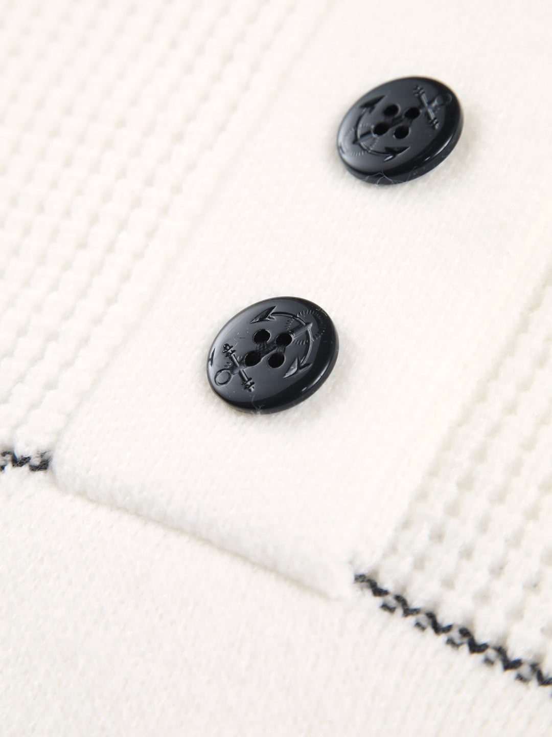 Button Collar Knit Pullover