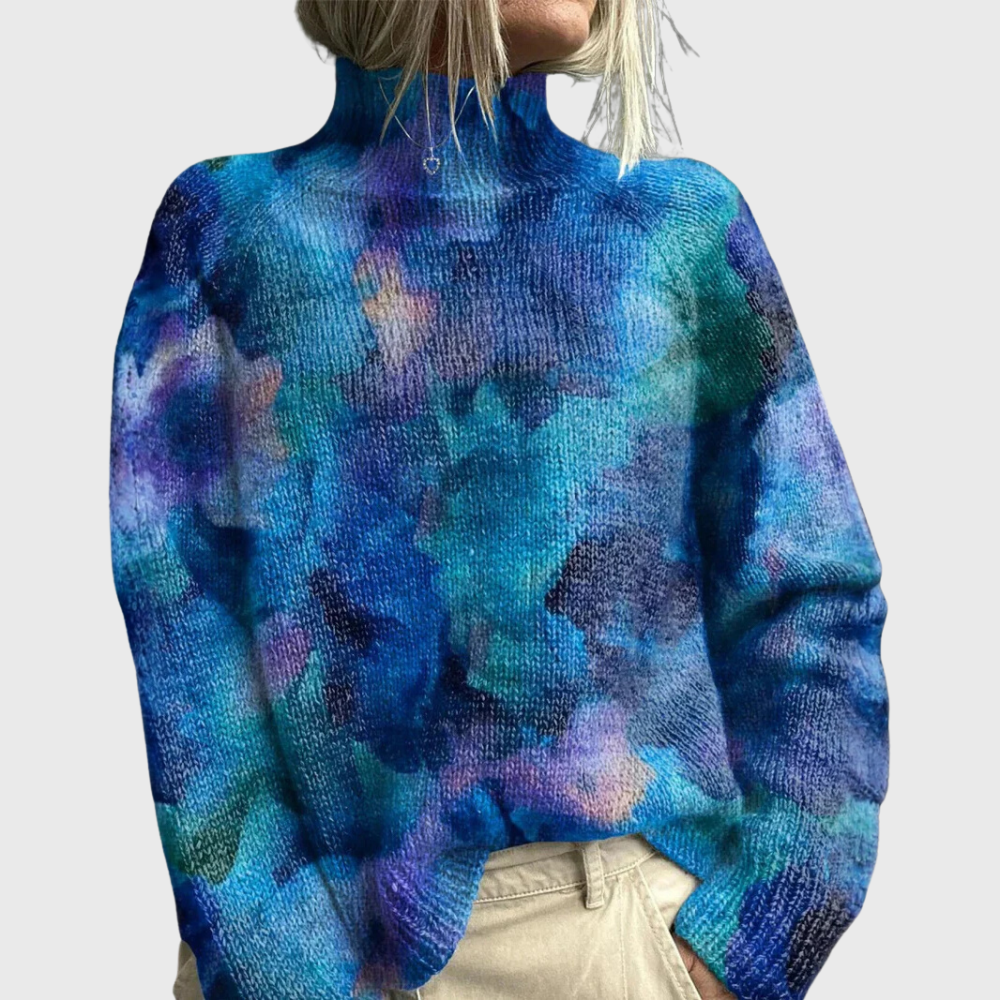 Warm Cosy Turtleneck Knit Sweater for Women