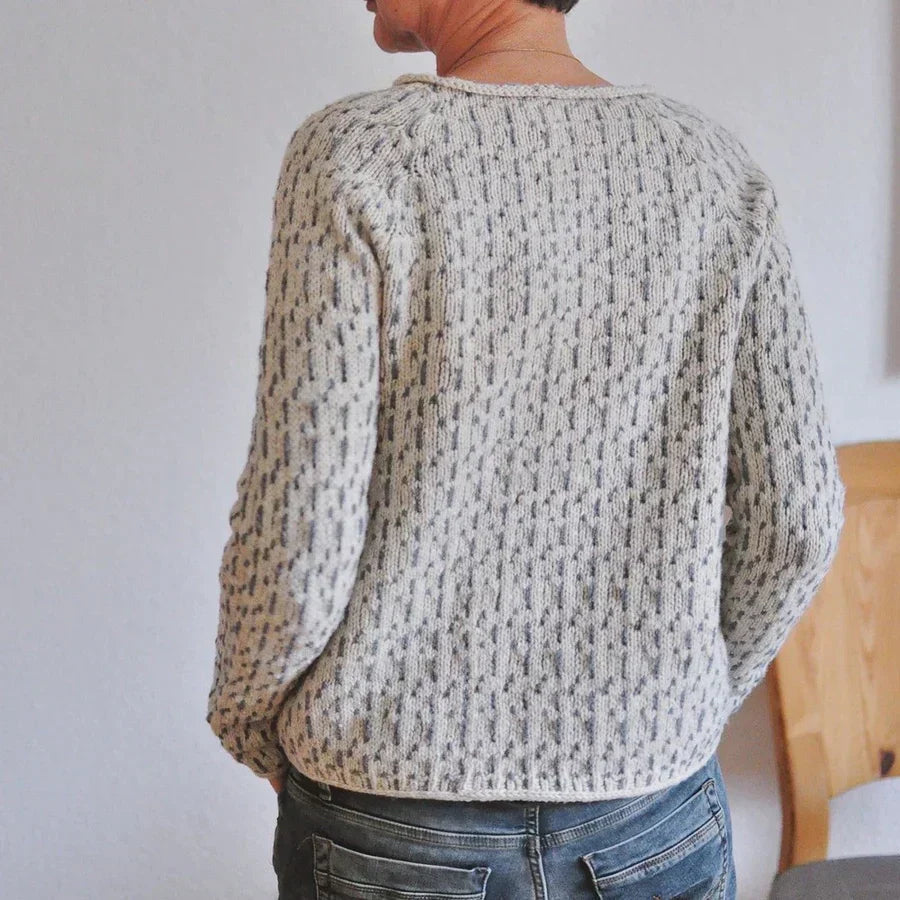 Chic Refined Knit Pullover Sweater for Women