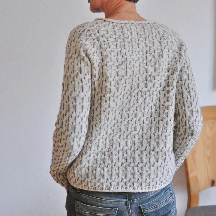 Chic Refined Knit Pullover Sweater for Women