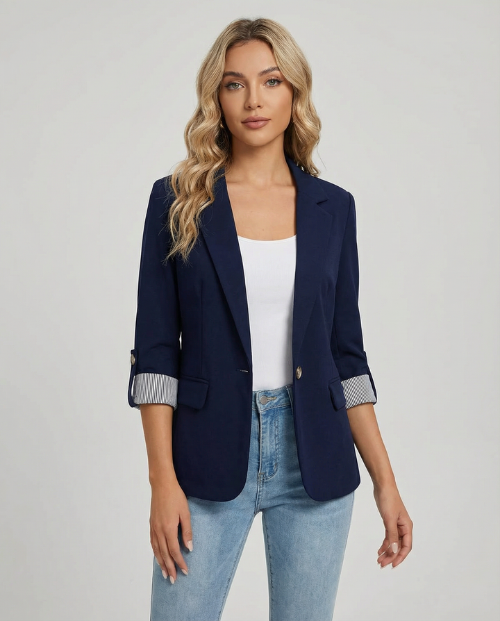 Casual Suit Jacket – Elegant Slim Fit Design for Versatile Day-to-Night Wear