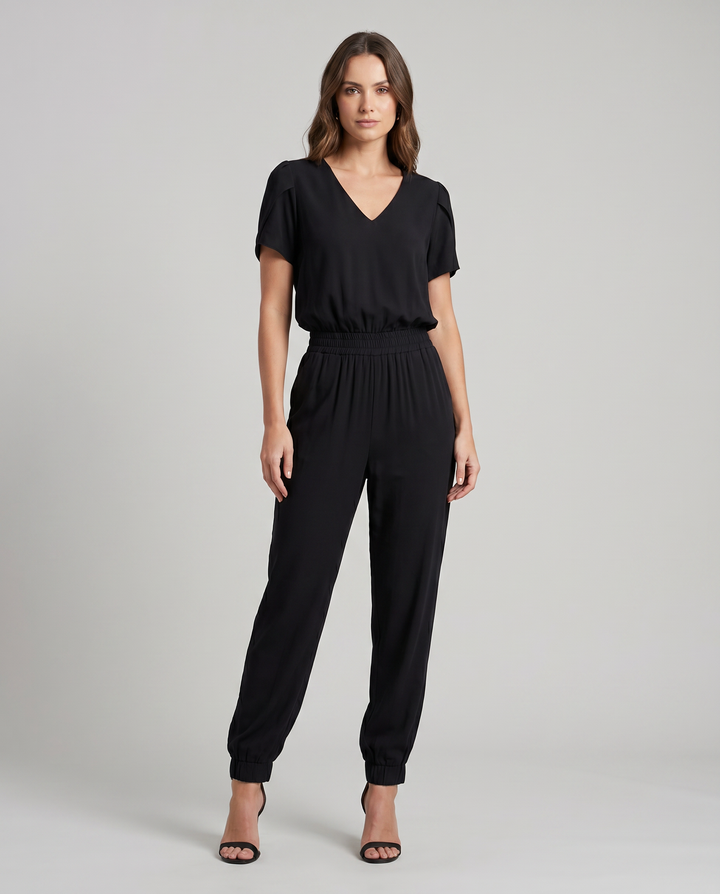 Women's Trendy Two-Piece Top and Trouser Coordinated Set
