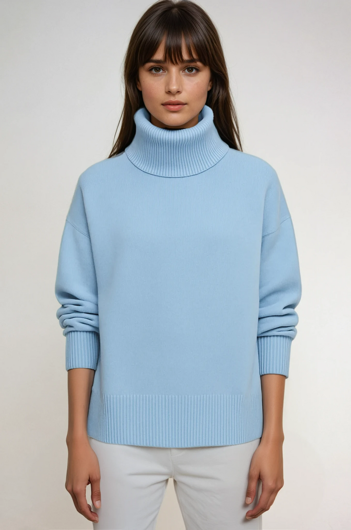 Oversized Turtleneck Sweater
