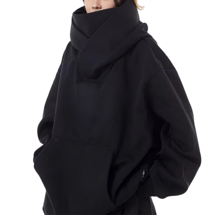 Oversized Women's turtleneck sweatshirt