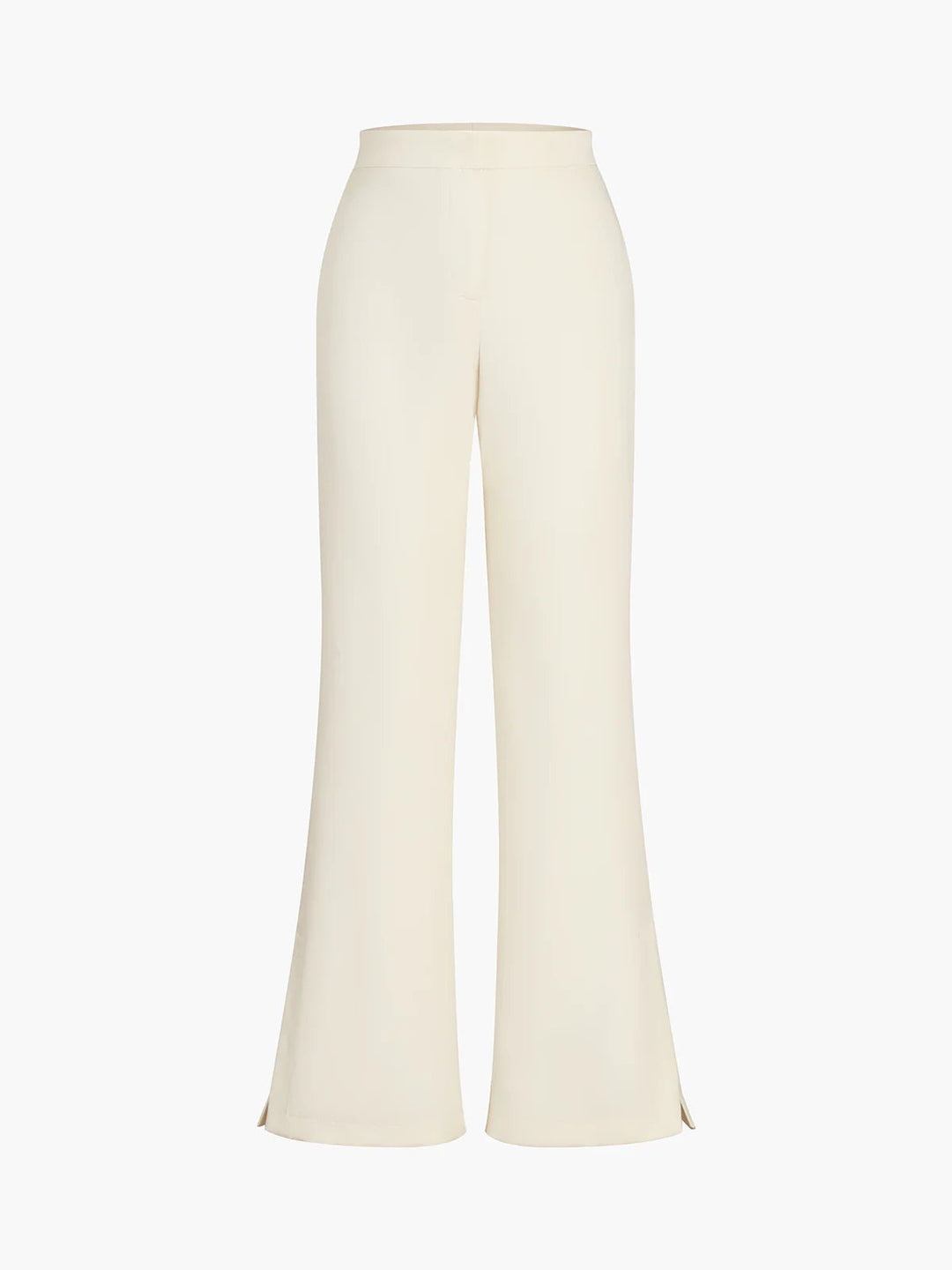Elegant Strapless Tube Top With Wide Pants Set