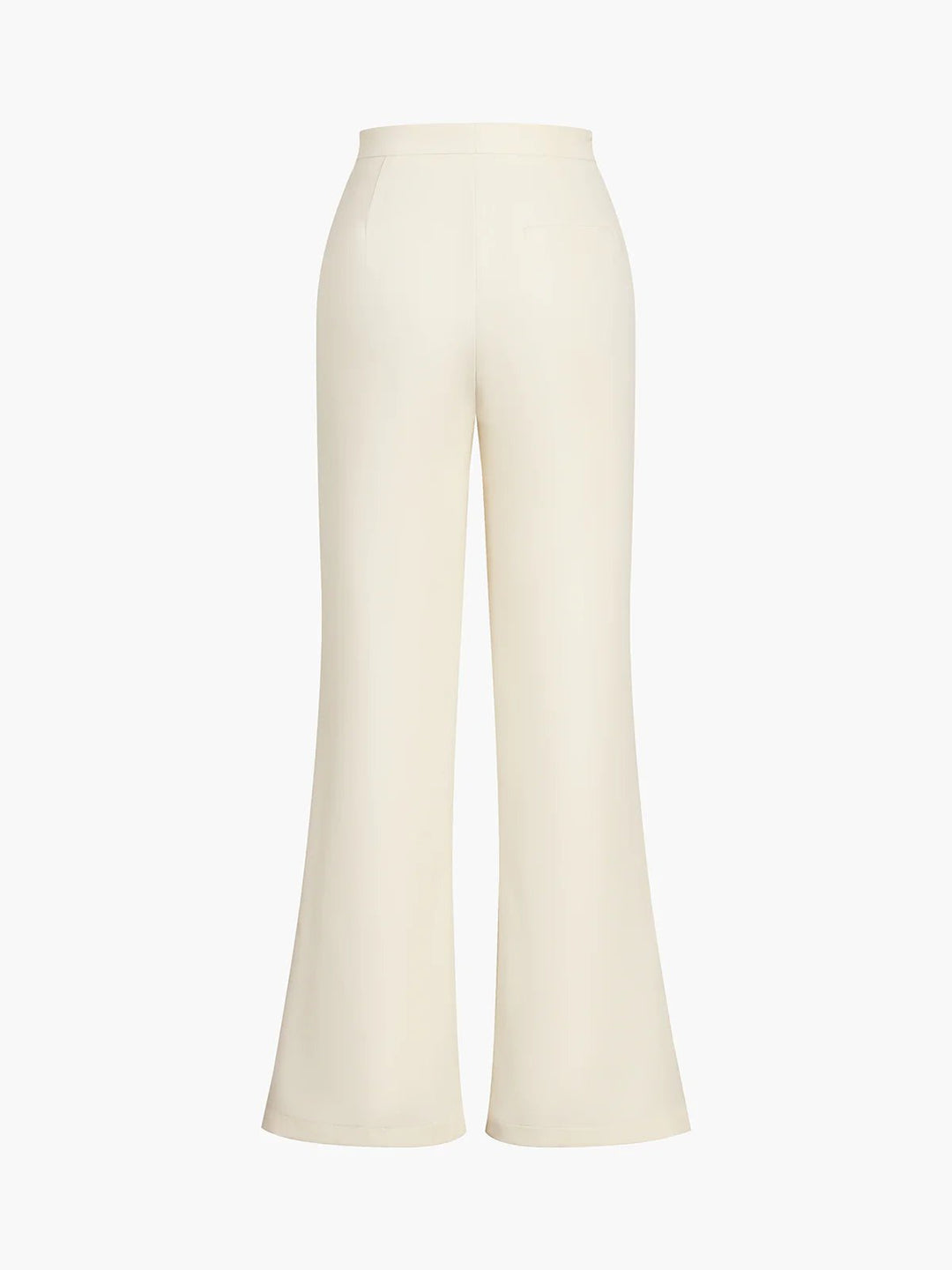 Elegant Strapless Tube Top With Wide Pants Set