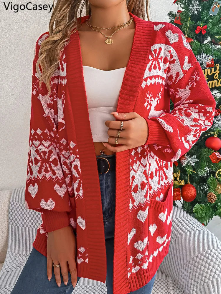 Christmas Cardigan for Women