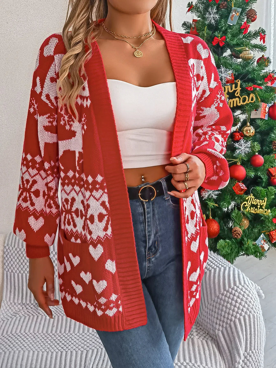 Christmas Cardigan for Women