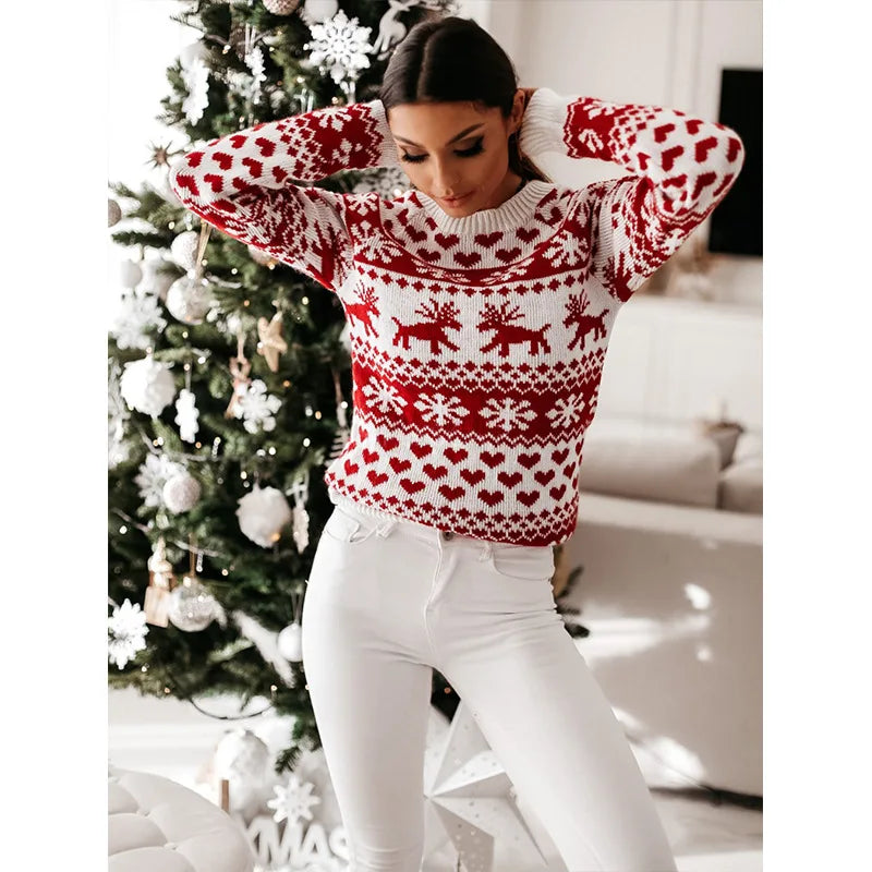Women's Winter Cute Christmas Sweater