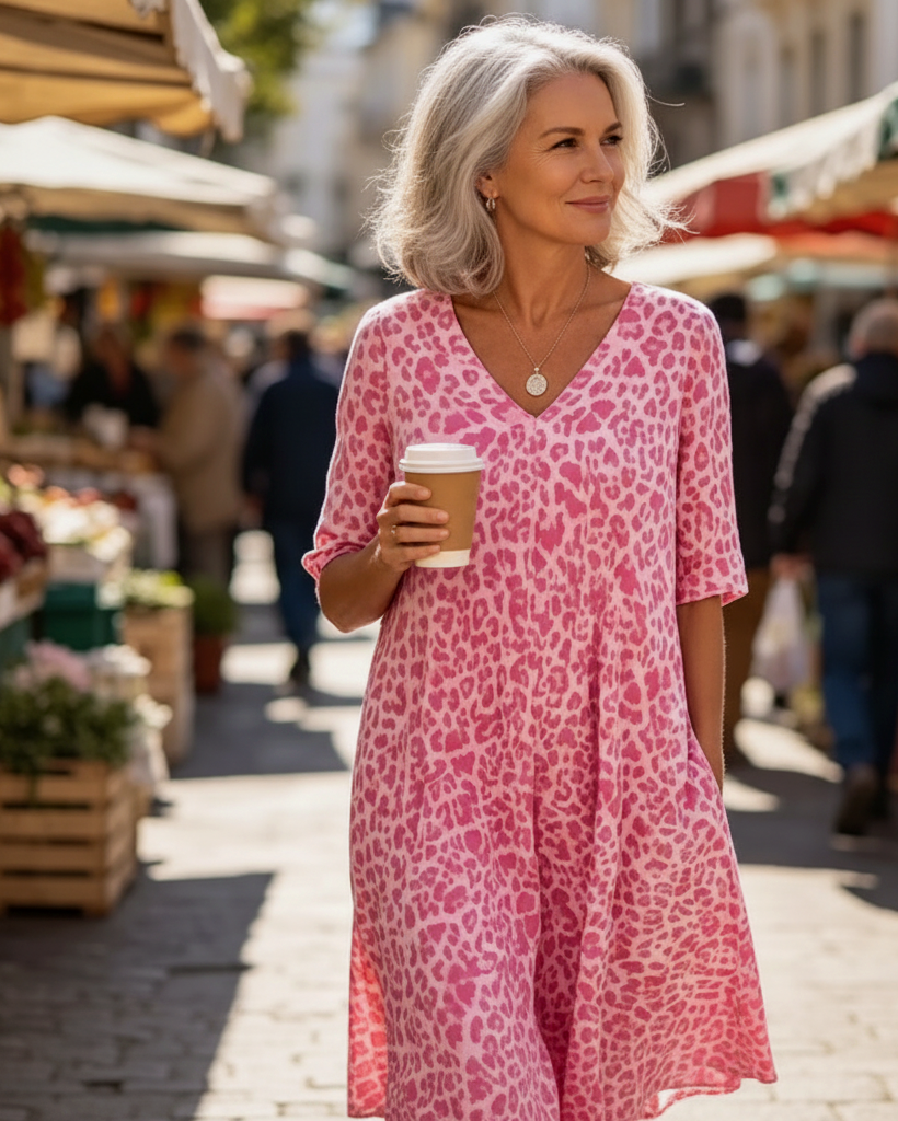 Xanthe | Casual Midi Dress