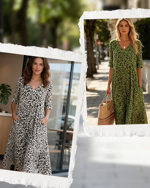 Xanthe | Casual Midi Dress